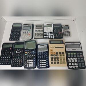 Lot Of 12 Calculators